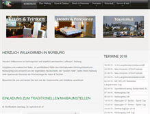 Tablet Screenshot of nuerburg.de